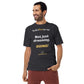 "Not just dreaming. Doing!" - Men’s premium heavyweight tee