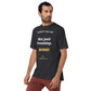 "Not just dreaming. Doing!" - Men’s premium heavyweight tee