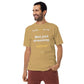 "Not just dreaming. Doing!" - Men’s premium heavyweight tee