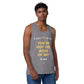 "You're Not the Boss of Me! (I am)" Men’s premium tank top (entrepreneur)
