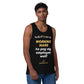 "Working Hard to Pay My Employee Well" - ﻿ Men’s premium tank top