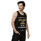 "DREAMING AND DOING is my Profession" - Men’s premium tank top