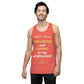 "DREAMING AND DOING is my Profession" - Men’s premium tank top