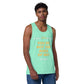 "You're Not the Boss of Me! (I am)" Men’s premium tank top (entrepreneur)