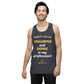 "DREAMING AND DOING is my Profession" - Men’s premium tank top