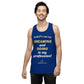 "DREAMING AND DOING is my Profession" - Men’s premium tank top