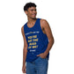 "You're Not the Boss of Me! (I am)" Men’s premium tank top (entrepreneur)