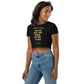 "You're Not the Boss of Me!" - Organic Crop Top