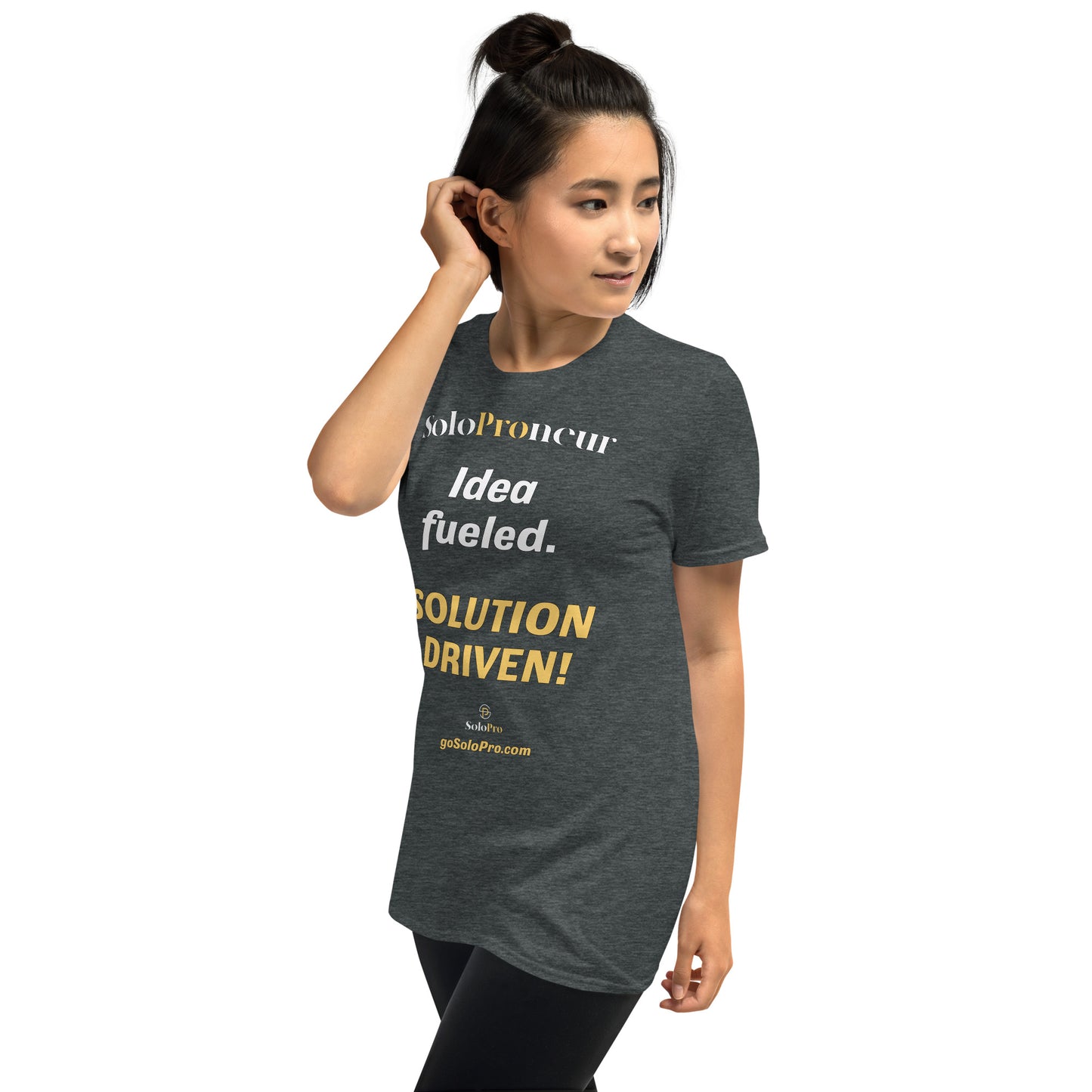 "Idea fueled. SOLUTION DRIVEN!" - Short-Sleeve Unisex T-Shirt