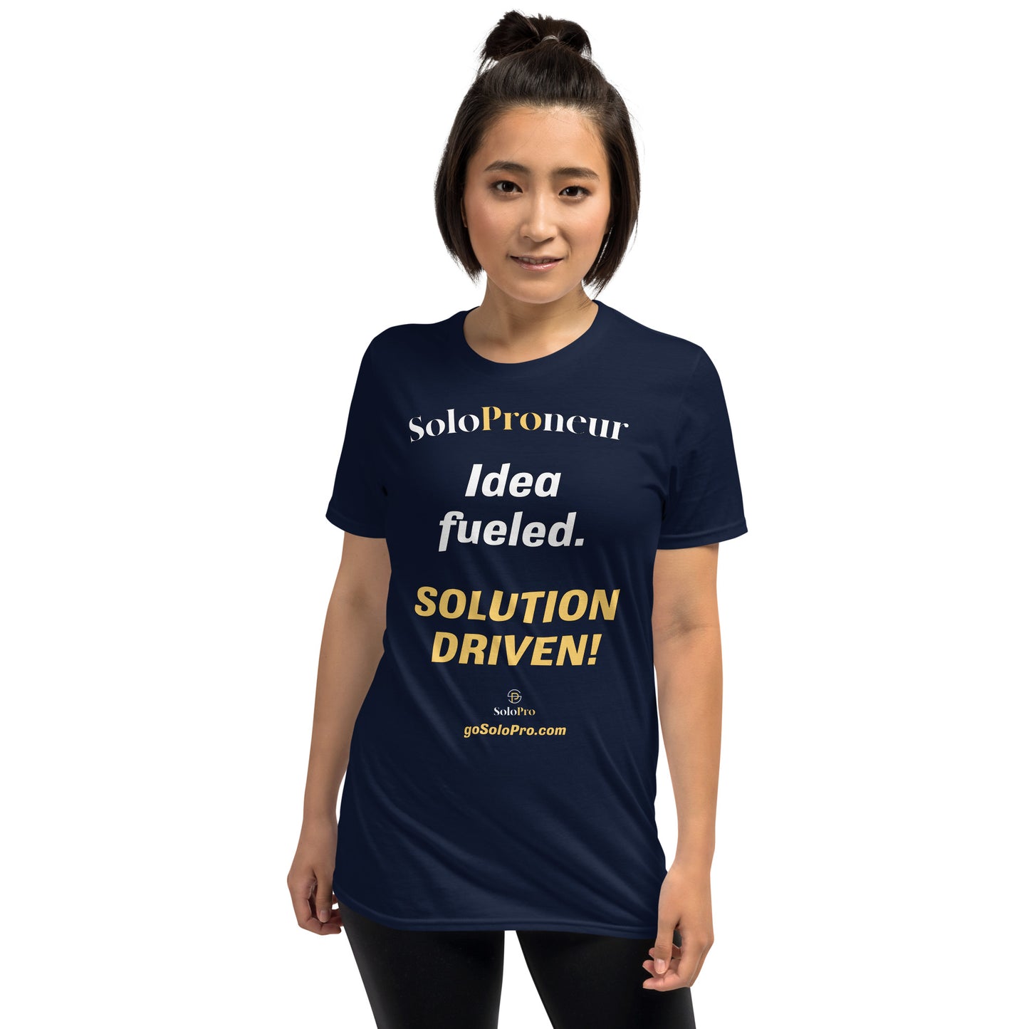 "Idea fueled. SOLUTION DRIVEN!" - Short-Sleeve Unisex T-Shirt