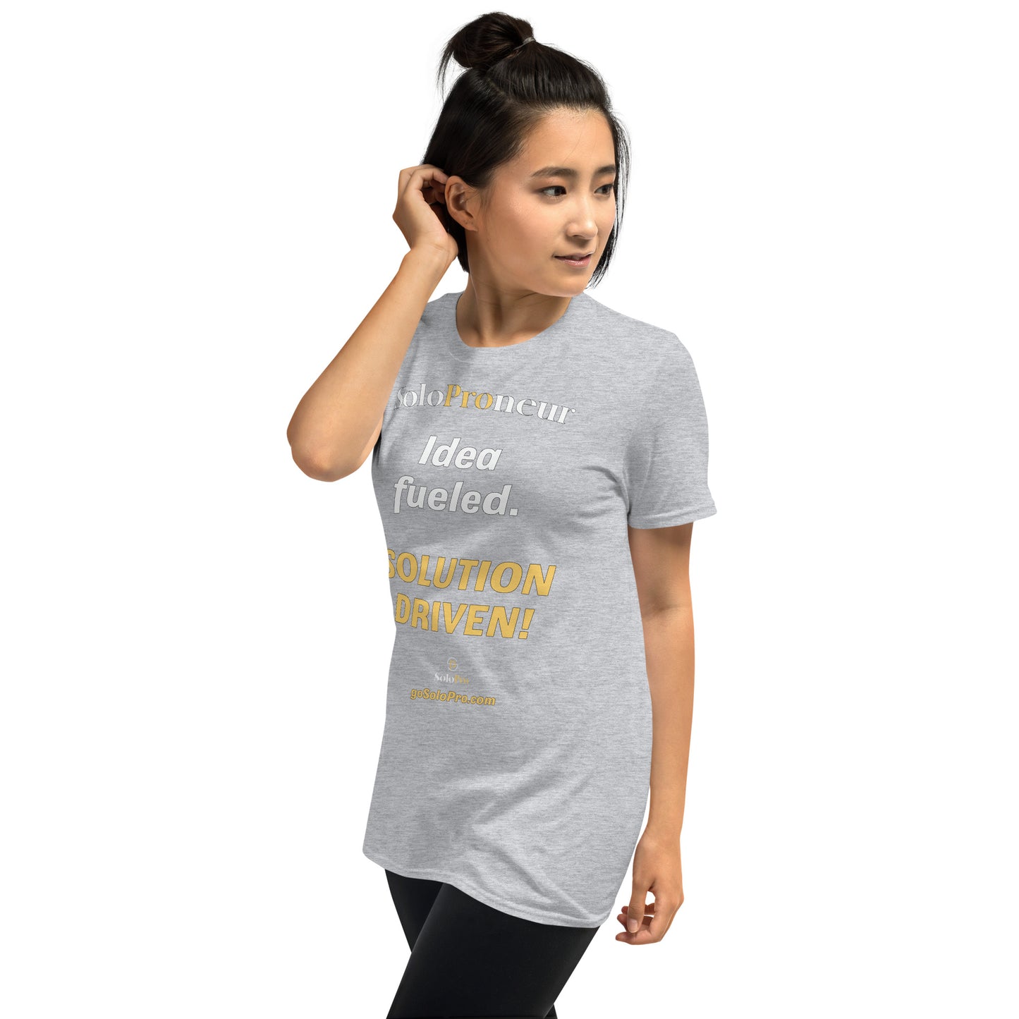 "Idea fueled. SOLUTION DRIVEN!" - Short-Sleeve Unisex T-Shirt