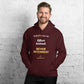 "Often tested. NEVER DETERRED!" - Unisex Hoodie